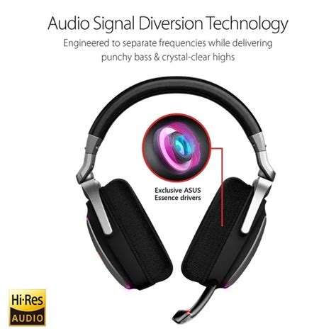 Buy ASUS ROG Delta Aura Sync RGB gaming headset at nationalPC