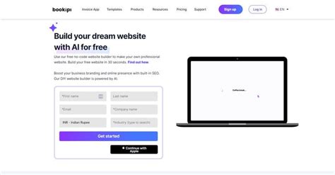 AI-Powered Website Builders : bookipi