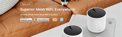 TP-Link Deco X55 AX3000 WiFi 6 Mesh System