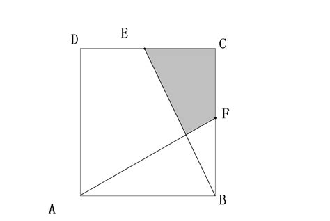 如图中正方形ABCD的边长是6厘米，EF分别是CD.BC的中点求阴影部分的面积？_百度知道
