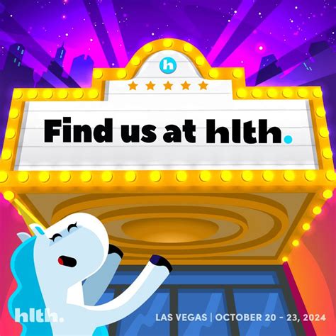 Hello Alpha on LinkedIn: Find us at HLTH USA 💫 🦄 Hello Alpha's CEO ...