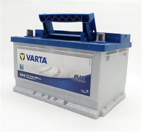 Varta Blue Dynamic Car Battery E43 12V 72AH 680A Starterbatterie ...