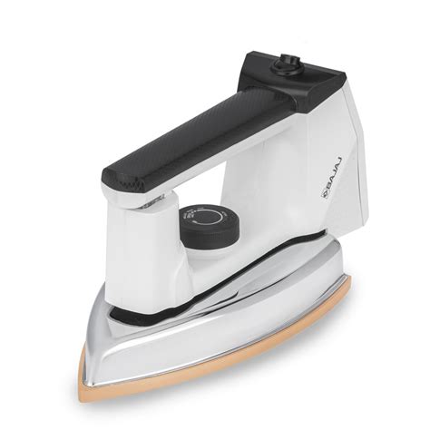 Bajaj DX 16 Heavy Weight Dry Iron 1100W | Duraglide Soleplate, 360 ...