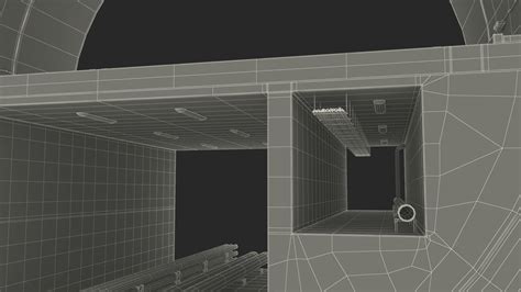 3D model Road Tunnel Cross Section | 3D Molier International