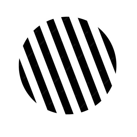 Premium Vector | Circle of lines geometric shape Vector illustration ...