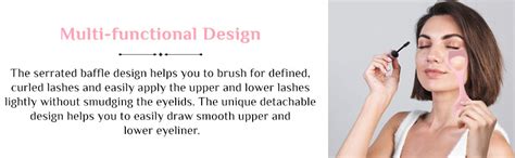 Vitalogy - Eyeliner Mascara Shield Applicator Guard Wand, Reusable ...