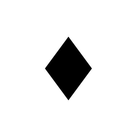 Black Diamond Symbol Copy & Paste | ⬥ ⧫