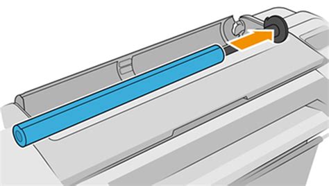 Load a Roll - HP DesignJet T1700 Series | HP® Support