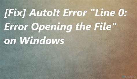 Auto LT Error Fix Windows 8 Line 0 File C Users Core 的图像结果