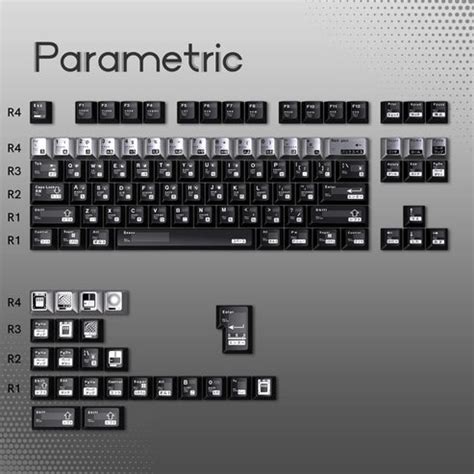 Womier Parametric Cherry Metallic Coating Keycap Set – CuriosityCaps