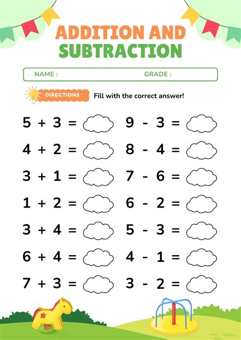Worksheets For Grade 1 On