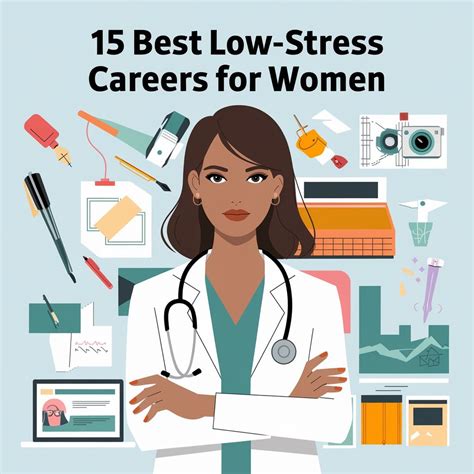 15 Best Low-Stress Careers for Women 2024