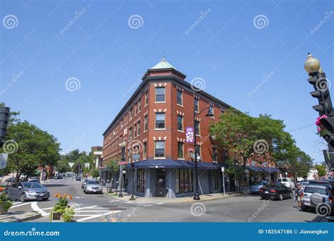 Historic Commercial Buildings, Lynn, Massachusetts, USA Editorial Photo ...