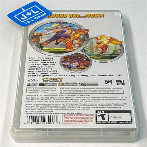 Street Fighter Alpha 3 Max (Favorites) - Sony PSP | J&L Game