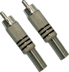 oviart Metal RCA Jack AV Connector Electronic Components Electronic ...
