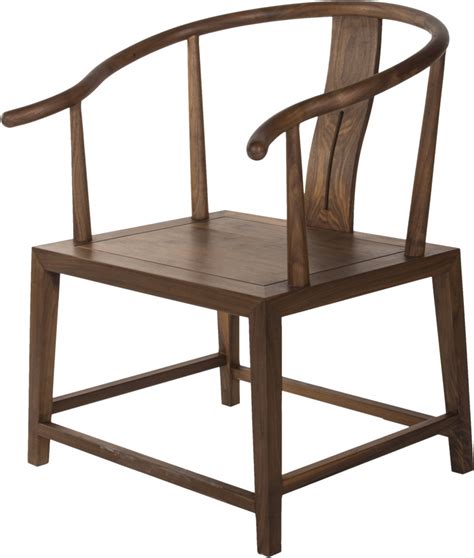 新中式实木椅子中国风铁椅仿古茶室带扶手休闲单人椅餐椅圈椅-餐椅-2021美间（软装设计采购助手）
