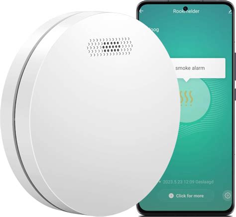 Aroha Smart Connect Smoke Alarm WiFi - 10 Years Battery - WiFi Fire ...