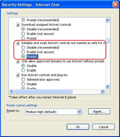 Image result for Install ActiveX Control Internet Explorer