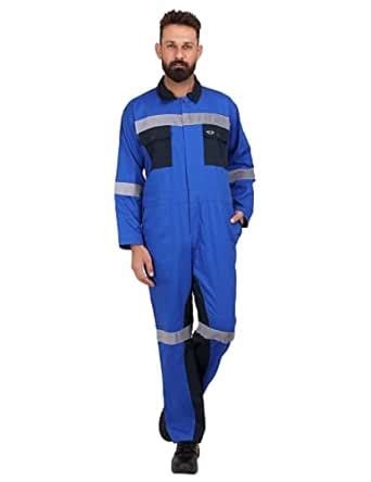 Club 21 Men's Coverall Cotton 210 GSM Boiler Suit for Industrial ...