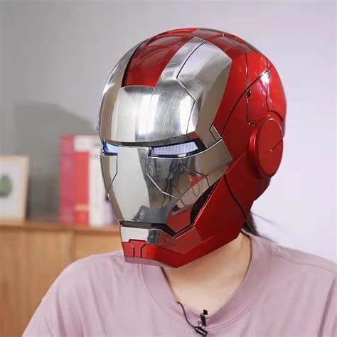 Buy FADALE 1: 1MK5 iro𝐧 Ma𝐧 Helmet Full Face Mask Electric Wear Helmets ...