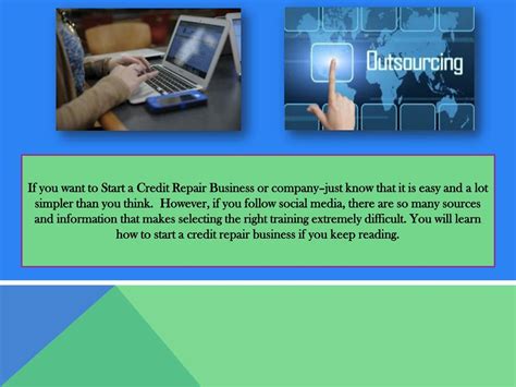 PPT - Get credit repair training to become business specialist ...