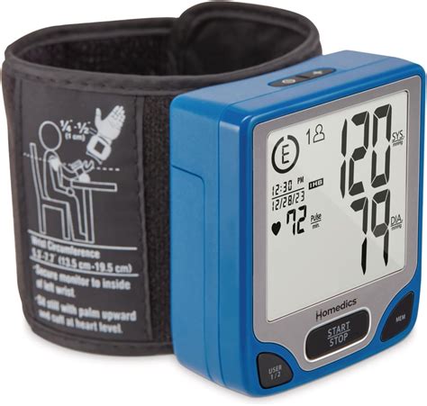 Homedics Automated Wrist Blood Pressure Monitor with India | Ubuy