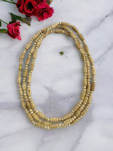 Dev Samagri Original Tulsi Kanthi Mala with Radha Name beads for Neck ...