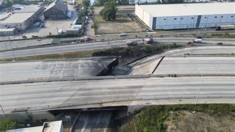 Photos show extent of damage at site of I-95 collapse in Northeast ...