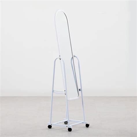 Buy Helios Polaris Standing Mirror - White from Helios by Home Centre ...