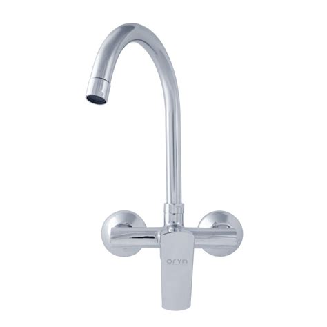 Kubix Sink Mixer Wall Mounted