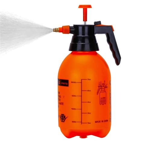 ecofynd 2L Pressure Spray Pump Bottle with Adjustable Nozzle, Heavy ...