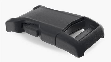 Contoured Side Release Plastic Buckle 3D | 3D Molier International