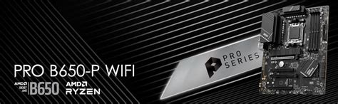 Amazon.in: Buy MSI PRO X670-P WiFi Motherboard | ATX-Supports AMD Ryzen ...