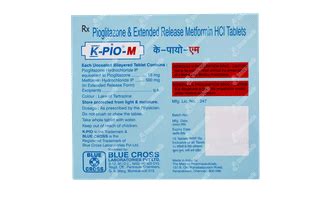 K Pio M Tablet 15: Uses, Side Effects, Price & Substitutes