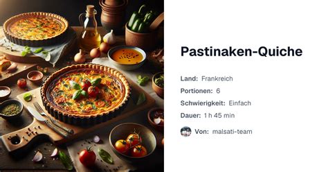 Pastinaken-Quiche | malsati