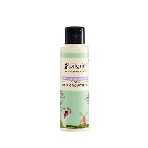 Buy Pilgrim Spanish Rosemary & Biotin HairGrowth Oil to Control Hair ...