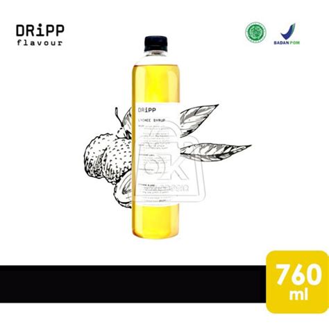 Jual DRiPP Lychee Syrup / Sirup Leci (Botol 760ml) - Kota Malang ...