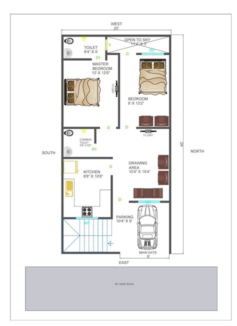 20 50 house plan – Artofit