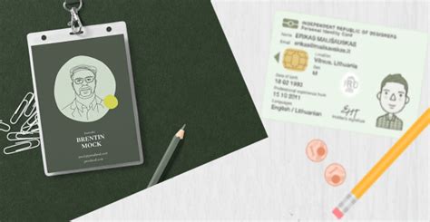 Image result for ID Card Examples