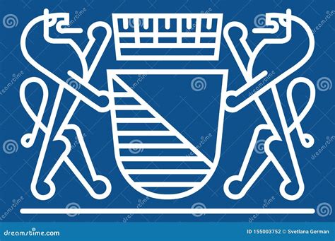 Flag of Zurich in Switzerland Stock Vector - Illustration of coat, symbol: 155003752