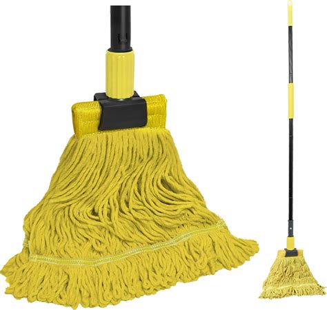 JEHONN Commercial Mop Heavy Duty Industrial String Mops with 57.5 ...