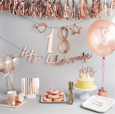 18th Birthday Party Decorations | Party Ideas | Party Pieces
