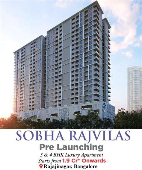 Sobha Rajvilas Rajajinagar | Sobha Indraprastha Phase 2 | Luxury Apartment