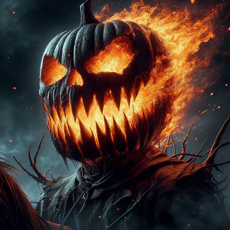 Scary Jack O Stionsail Aghaidh Lantern Scary Jack O Lantern Stock