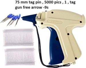 kushwaha enterprises Arrows Combo Garment Label Tag Tagging Gun with ...