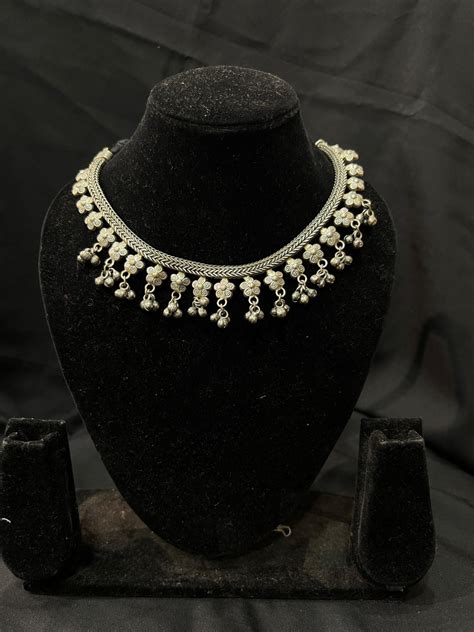 Oxidised Choker – House of Anjana Bohra