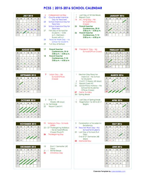 Putnam City Calendar 2023 - Printable Calendars AT A GLANCE