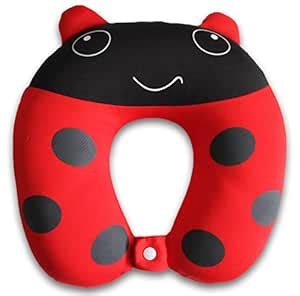 Ladybug : Nido Nest Kids Travel Neck Pillow - Best for Long Flights ...