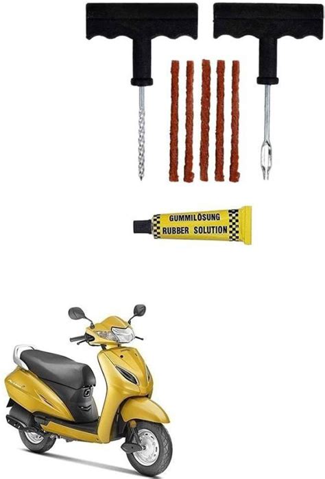 autoformonix Tubeless Tyre Puncture Repair Kit for Honda Activa 5G ...