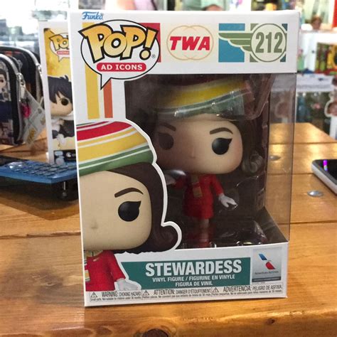 Ad Icons - TWA Stewardess #212 - Funko Pop! Vinyl Figure – Tall Man ...